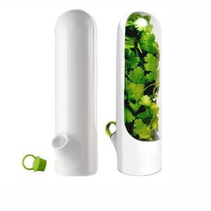 Refrigerador transparente Herb Saver Nuevo producto Freshness Herb Keeper Contenedor de almacenamiento con ralladores Chopper Cutter - Product Image 6