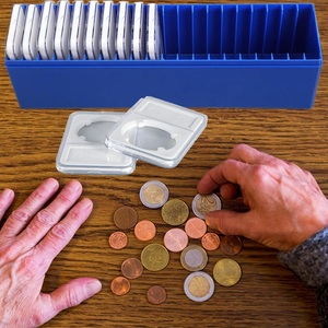 <span class=keywords><strong>2025</strong></span> thiết kế mới phổ biến chi phí-hiệu quả Đồng Xu slab hộp lưu trữ cho nhà sưu tập - Product Image 5
