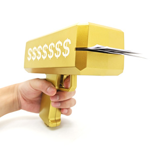 Lanceur de billets Dollar Blaster : Pistolet lanceur de billets en papier pour jeux de fête, anniversaires, mariages, enfants et adultes – Jouet fantaisie et accessoires - Product Image 2