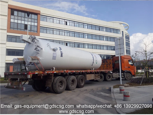 6 m3 dikey sıvı co2 depolama tankı, yeni tasarlanmış sıvı karbon dioksit konteyner - Product Image 3