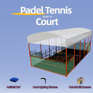 Cortina de plástico duradero para cancha de pádel y pickleball, con doble cristalización en 15 segundos - Product Image 5