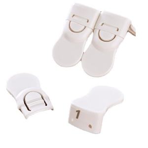 Nouvelle serrure d'angle multi-usages pour nourrissons bébés serrure de <span class=keywords><strong>porte</strong></span> d'armoire de sécurité à Angle droit Protection infantile bébé serrure de tiroir en plastique - Product Image 5