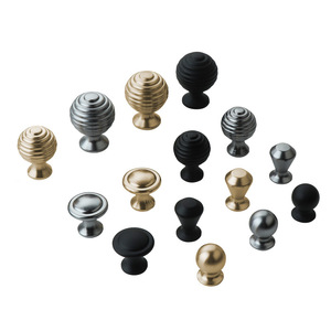 Tcdoc Furniture Handle <b>Knob</b> Aluminum Alloy Round Cabinet Drawer Door Minimalist Durable - Product Image 5