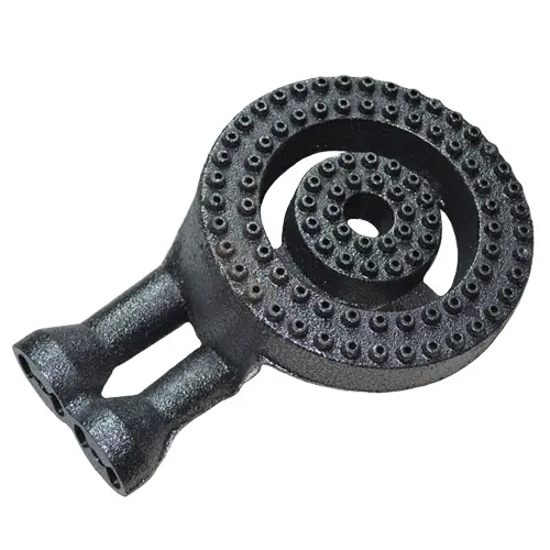 Spare parts for gas stove Fierce fire king burner black cast iron burner high pressure durable gas burner