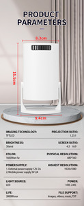 Hy300mini Draagbare Hd 720P <span class=keywords><strong>Wifi</strong></span> Pocketable <span class=keywords><strong>Projector</strong></span> Smart Home Theater <span class=keywords><strong>Projector</strong></span> <span class=keywords><strong>Led</strong></span>/Lcd Voor Onderwijs Thuisgebruik