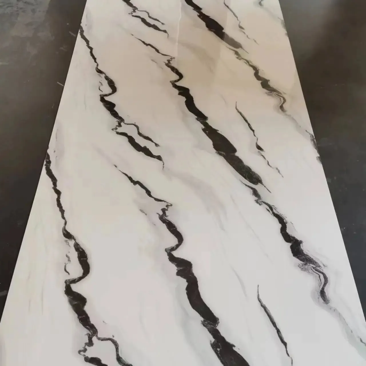 1,2 * 2,4 m tv-hintergrund wanddekoration selbstklebende tapete marmorfliesen-aufkleber