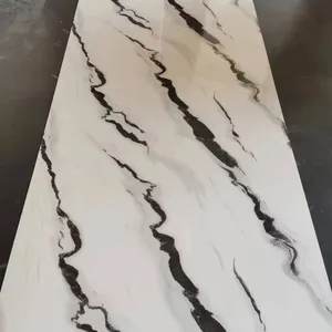 1.2*2.4m TV Background Wall Decoration Adhesive Wallpaper Marble Tile Sticker