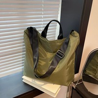 Tas Selempang Wanita Bahan Nylon, Ringan, Tahan Air, Kasual, Sederhana, Cocok untuk Sehari-hari, Liburan Akhir Pekan, Pengiriman Cepat, Koleksi Kasual