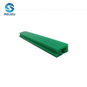 Tùy chỉnh băng tải trượt băng tải màu xanh lá cây con lăn nhựa uhmw tuyến tính chuỗi hồ sơ băng tải <span class=keywords><strong>uhmwpe</strong></span> hướng dẫn theo dõi đường sắt - Product Image 5