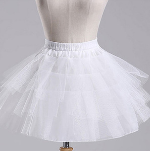 Lolita abito Cosplay <span class=keywords><strong>vestiti</strong></span> per donna donna Crinoline No Hoop <span class=keywords><strong>sottoveste</strong></span> 3 strati di danza classica <span class=keywords><strong>sottoveste</strong></span> per abiti - Product Image 3