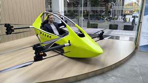 YIVTOL S-ZERO EVTOL, Aeronave Ultraligera Tripulada, Nueva, 140 KM/H, Avión Eléctrico Vertical de Baja Altitud, Hecho en China - Product Image 5