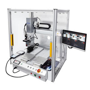 WATERUN Robot de soudage automatique à double table 5 axes <span class=keywords><strong>AOI</strong></span> avec système de vision pour assemblage PCB/électronique - Product Image 5