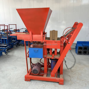 Mesin pembuat bata tanah liat semi otomatis hidrolik mesin bata multifungsi mesin pembentuk blok bata bumi - Product Image 4