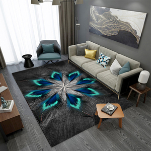 Alfombra de suelo personalizada de fábrica de bajo precio Alfombras Living Small Bedroom Carpets Alfombras 3D Alfombras - Product Image 5