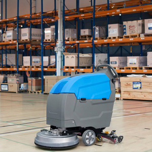 Meilleur prix – Autolaveuse manuelle autotractée à batterie, neuve, avec brosse pour le nettoyage des sols - Product Image 1