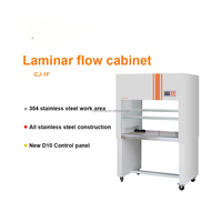Kabinet Aliran Laminar Baru dari Baja Anti Karat, Peralatan Ruang Bersih Level Lima ISO, Filter HEPA H14 Efisiensi 99,999% untuk Budidaya Jamur