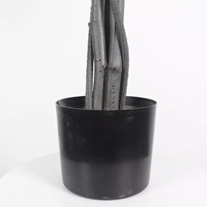 ต้นไทร/ต้นเบนจามิน/ต้นบอนยันประดิษฐ์จากพลาสติกตกแต่ง ขนาด 145 ซม. ใช้ได้หลากหลายโอกาสสำหรับตกแต่งคริสต์มาสและเทศกาลอ็อกโทเบอร์เฟสต์ - Product Image 5