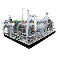 Compresseur CNG haute pression Type D 250 bars, nouvelle machine à pression, Piston à gaz naturel, avec moteur électrique