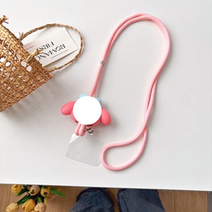 Phim hoạt hình siêu dễ thương Silicone ít thỏ ếch là thích hợp cho điện thoại di động Trường hợp mới cầm tay Crossbody dây đeo - Product Image 5