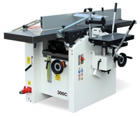 Italian Sicar 300C Multifunction Combine Universal Woodworking Machines with 3 Functions-Planer Thicknesser Mortiser