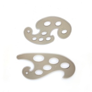 Juego de reglas curvas de plástico francés, plantilla de costura profesional multifuncional y herramientas de dibujo de dibujos animados - Product Image 6