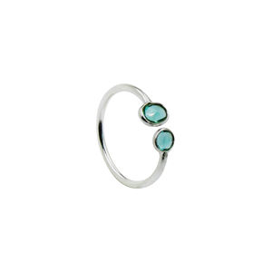 Custom Made 925 Sterling Silver Apatite Bohemian Style Bezel Setting Handmade Wedding <b>Ring</b> for Women <b>Girls</b> New Arrival Custom - Product Image 1