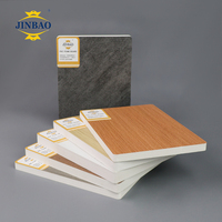 JINBAO malaisie UV-anti 4x8 pieds, panneau en mousse d'isolation rigide, 15mm, feuille de mousse pvc blanche, panneau en mousse pvc