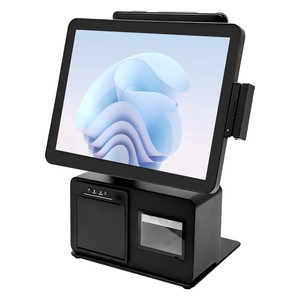 15.6 inç <span class=keywords><strong>2</strong></span>-in-1 çıkarılabilir tarayıcı kutusu 80mm termal yazıcı POS hepsi bir arada ödeme kasiyer - Product Image 5