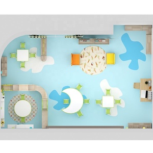 Ensemble de meubles <span class=keywords><strong>en</strong></span> <span class=keywords><strong>bois</strong></span> pour enfants de maternelle, design de salle de classe pour enfants, école maternelle, garderie, Inde - Product Image 3
