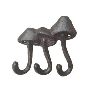 Cổ Điển Đúc Sắt Nấm Tường Móc Mộc Mạc Trang Trí Nội Thất Độc Đáo Dễ Thương Mát Vui Vẻ Tường Móc - Product Image 2