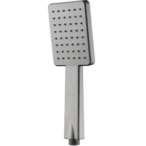 ขายส่ง สีดำ shower โทรศัพท์มือถือ-Shower Heads Single Mode High Pressure Water Saving Bathroom Powerful Handsets/Square black/grey/white