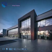 CWB - Estructura de Acero Prefabricada Personalizada para la Fabricación de Talleres, Plantas Industriales con Edificio de Oficinas, Nave Industrial, Fábrica