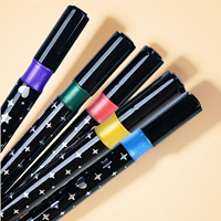 Lot de 48 marqueurs de couleur à pointe fine et stylo surligneur à pinceau