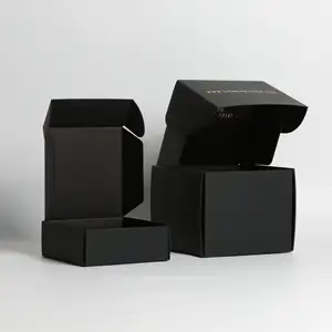 Caixas de papel magnéticas com design de moda personalizado, embalagens de cosméticos baratas com bolinhas douradas especiais, placas cinza