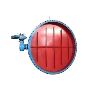 Regulador de Flujo de Aire para Conductos de Gran Diámetro con Brida, para Gases de Combustión de Calderas y HVAC, Estilo -20-300C - Product Image 2