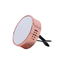 Diffuseur de parfum automobile personnalisé avec logo sur mesure, clip de ventilation en métal doré de luxe, insertion photo personnalisée, aromathérapie