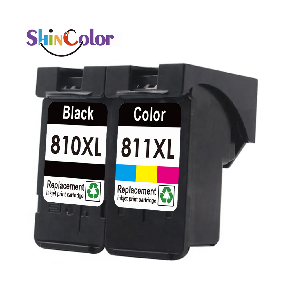 Картридж ShinColor canon 810xl 811xl Pg810 Cl811 Pg 810 Восстановленный цветной картридж для струйных чернил для Canon Pixma Mg