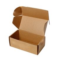 Vente directe d'usine de boîtes pliantes en carton ondulé avec logo et design personnalisés