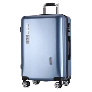 Transitional Black Fire Female Suitcase Modern Aluminum Frame Luggage