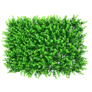 Haie en plastique PE haute simulation, gazon artificiel et barrière de feuillage vert, clôture de jardin 3D écologique - Product Image 3