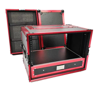 Boîtier de transport professionnel en aluminium Goodcase 8U pour microphones avec tiroir 2U