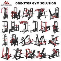 APEXHQ Machine de musculation commerciale à charge libre en acier pour la sécurité, équipement de gym pour centre de fitness, bras et poitrine