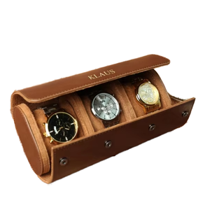 Muestra Gratis, Venta Especial, Caja de Reloj de Cuero con Logotipo Personalizado, Empaque de Regalo de Lujo, Organizador de Almacenamiento de Relojes, Venta al Por Mayor, En Stock - Product Image 1