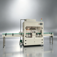 Machine de remplissage entièrement automatique résistante à la corrosion pour usine chimique, dispositif d'embouteillage haute vitesse pour l'emballage de liquides acides et alcalins