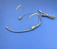 Couleur de la peau Réduction du bruit professionnelle Petit casque Microphone monté sur la tête Enseignant dédié Microphone monté sur la tête