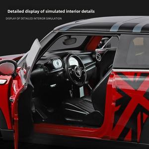 Modellino Auto HMB <span class=keywords><strong>MINI</strong></span> <span class=keywords><strong>Cooper</strong></span> S in Lega Pressofusa, Giocattolo per Bambini di Alta Qualità con Funzione di Avanzamento, Scala 1:18 - Product Image 5