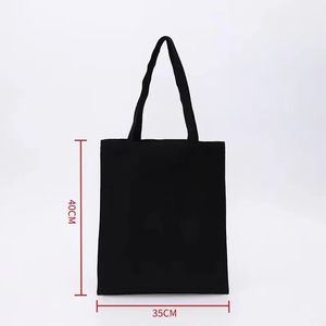 Sac fourre-tout en toile de coton ciré robuste pour étudiants stockage d'articles d'épicerie pour transporter des livres et des fournitures - Product Image 3