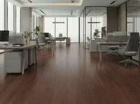 Carrelage de sol en bois grainé imperméable et résistant à l'usure, plus épais, pour la maison, le salon, papiers peints autocollants à coller