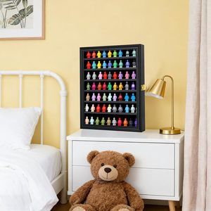 Grande vitrine verrouillable pour figurines, armoire murale anti-UV pour mini figurines d'<span class=keywords><strong>action</strong></span> - Product Image 4