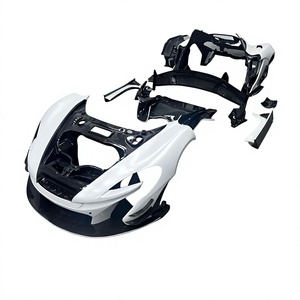 ชุดแต่งตัวถังคาร์บอนไฟเบอร์คุณภาพสูงสำหรับรถยนต์ เหมาะสำหรับ McLaren P1 GTR รุ่น Track Version - Product Image 4